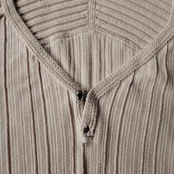 Free People Ribs And Ruffles Knit Tunic Top Mini Dress - Picture 7 of 8